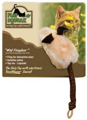 OurPets Play-N-Squeak Wild Flingdom Cat Toy