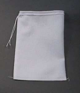 *Pack of (3) 7" Drawstring Filter Bags, 200 Micron, Made in the USA