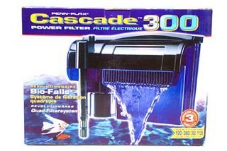 Penn Plax Cascade 300 GPH Power Filter
