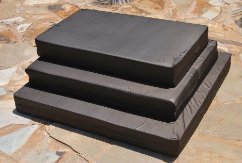 Petme® Premium 4.5" Memory Foam Orthopedic Dog Bed with Removable Denim Cover + Waterproof Liner and Extra Microfiber Cover! (40.5" x 35" x 4.5") - Image 7