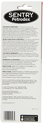 Petrodex Sentry Nat Peanut Pet Dental Kit, 2.5-Ounce - Image 3