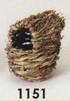 Prevue Pet Products BPV1151 Finch Covered Twig Birds Nest, 4-Inch