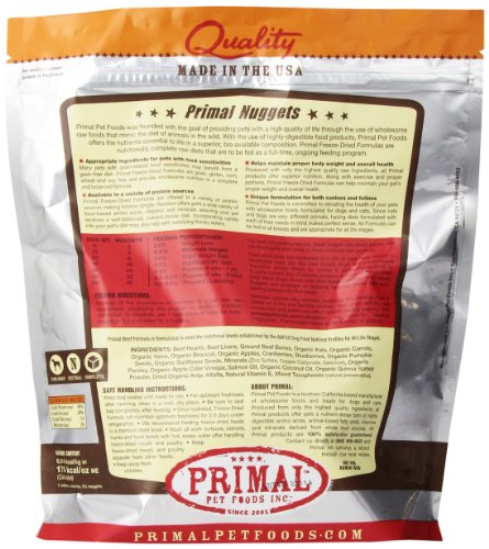 Primal Pet Foods Freeze-Dried Canine Beef Formula - Image 4