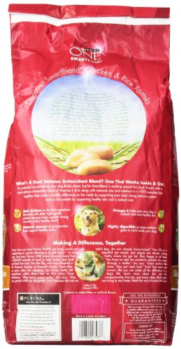Purina ONE Smartblend Dry Dog Food, Chicken & Rice Formula, 8-Pound Bag, Pack of 1 - Image 3