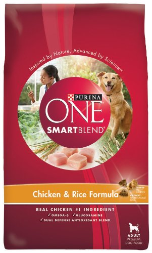 Purina ONE Smartblend Dry Dog Food, Chicken & Rice Formula, 8-Pound Bag, Pack of 1 - Image 2