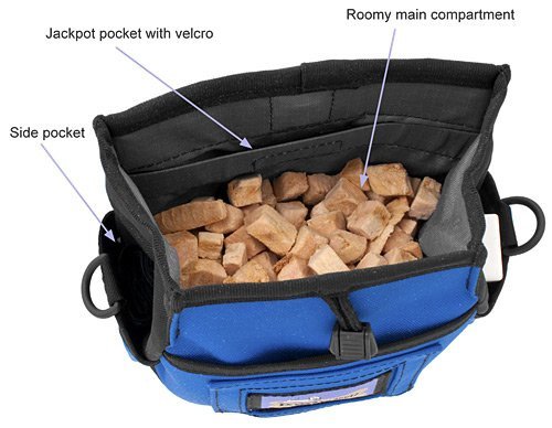 Rapid Rewards Deluxe Dog Training Bag W/O Belt (Pink) - Image 4