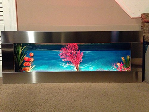 Searenity Wall Mounted Aquariums DORADO in Brushed Aluminum - Image 6