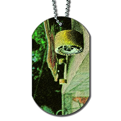Skateboard Longboard - Dog Tag Necklace