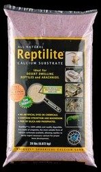Small Animal Supplies Reptilite Calcium Sand Desert Plum 20Lb 2/Cs