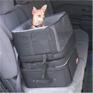Snoozer Pet Stow and Go 3-in-1 Pet Car Seat, Black
