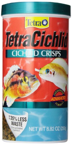 Tetra 77195 TetraCichlid Crisps, 8.82-Ounce, 1-Liter