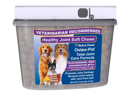 Value Size Osteo-Pet® Glucosamine Chondroitin for Dogs Soft Chews - 200ct