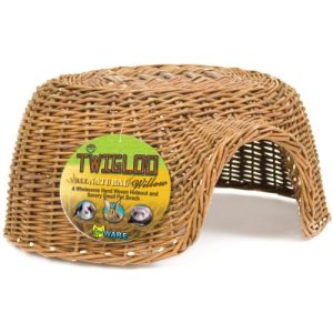 Ware Hand Woven Willow Twigloo Small Pet Hideout, Large - Pet Lovers Center