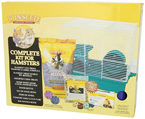 Ware Manufacturing Plastic Home Sweet Home Sunseed Hamster Starter Kit - Image 4