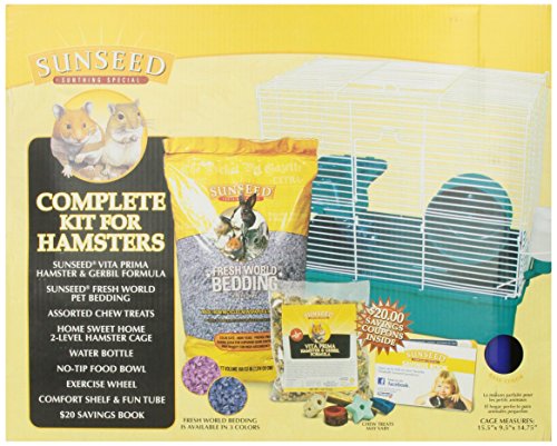 Ware Manufacturing Plastic Home Sweet Home Sunseed Hamster Starter Kit