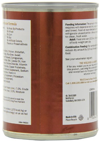 Wellness Canned Dog Food for Senior Dogs, Senior Recipe, 12-Pack of 12-1/2-Ounce Cans - Image 7