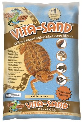 ZOO MED/AQUATROL, INC - VITA SAND BAJA BLUE 10#