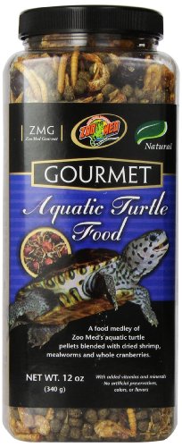 Zoo Med Gourmet Aquatic Turtle Food, 12-Ounce