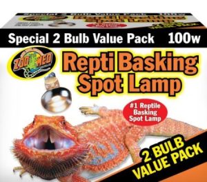 Zoo Med Reptile Basking Spot Lamp 100 Watts 2 Bulb Value Pack - Image 3
