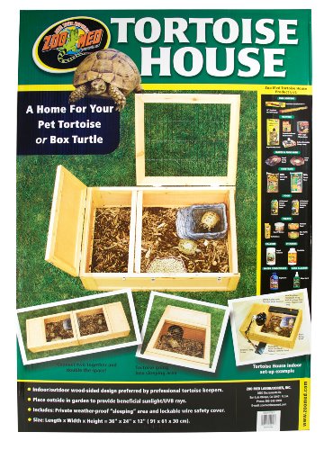 Zoo Med Wood Tortoise House