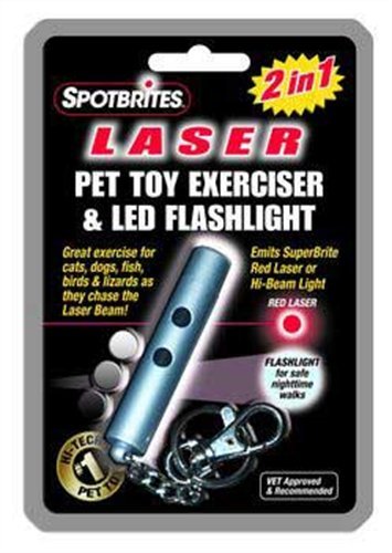 2 in 1 Laser Pet Toy and LED flashlight