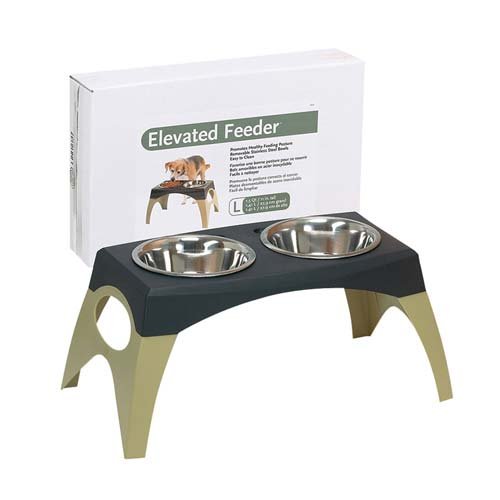 Bergan Elevated Feeder - Large Storm Cloud (Color May Vary)