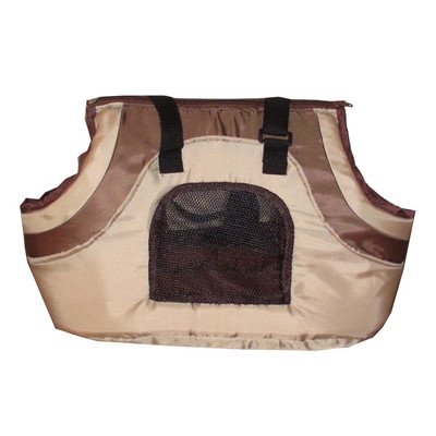 Best Pet Supplies Pet Carrier, Khaki and Black Oxford