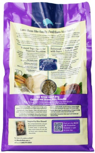 Blue Buffalo Life Protection Formula Chicken and Brown Rice Dry Dog Food, 4-Pound - Image 4