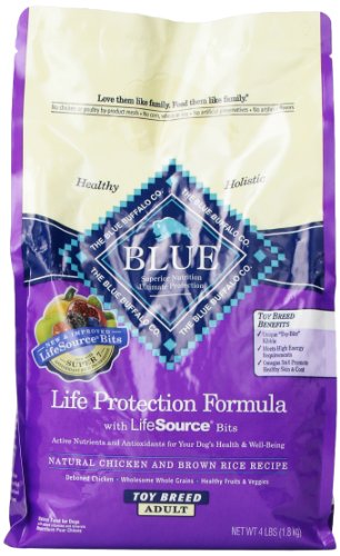Blue Buffalo Life Protection Formula Chicken and Brown Rice Dry Dog Food, 4-Pound