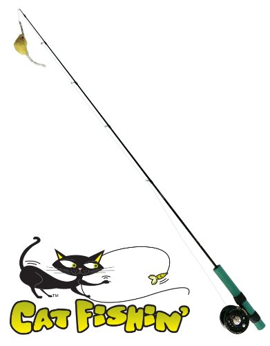 Cat Fishin': The Toy with Lasting Allure. The ULTIMATE Interactive Cat Fishing Pole / Wand Toy Has Finally Arrived!