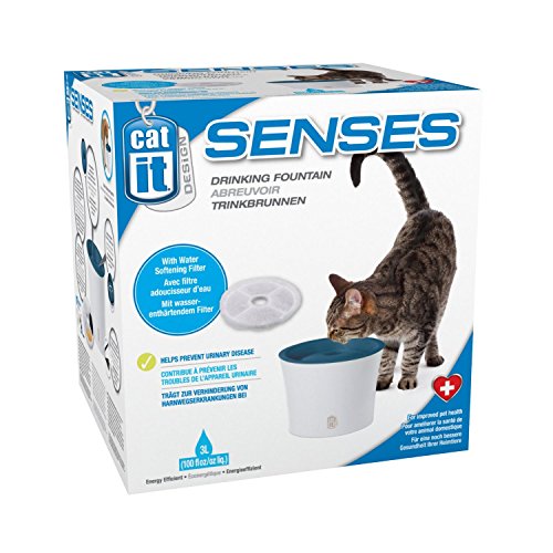 Catit Design Senses Fountain with Water Softening Cartridge - Image 4