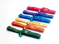 Coastal Pet Products CCP7001BLL Nylon Safe Cat Adjustable Breakaway Collar with Bells, Blue Lagoon