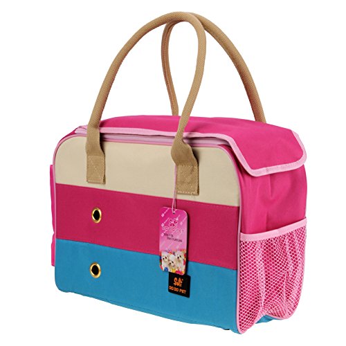 DODOPET Pet Carrier Soft Sided Small Rabbit/Cat/Dog/Pet Comfort Travel Tote Bag Hand bag Airline Approved (Small) - Image 3