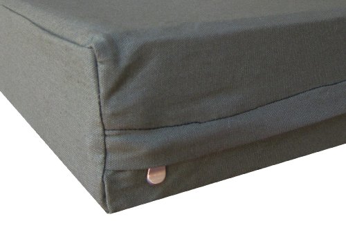 Heavy Duty Small Medium Waterproof Orthopedic Memory Foam Dog Bed with Strong Canvas Cover - Image 3