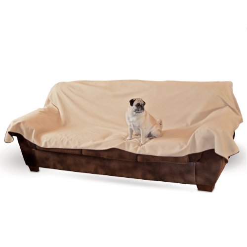 K&H Manufacturing Leather Lover's Furniture Cover Couch, Chocolate
