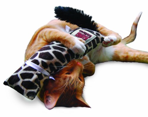 KONG Kickeroo Pattern No.3 Catnip Toy, Colors Vary, Tiger - Image 3