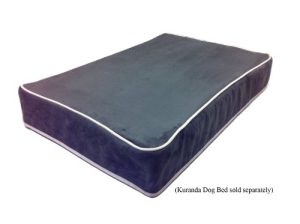 Kuranda Slip Cover - XL - 44 x 27 - Suede - Smoke