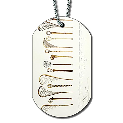 Lacrosse Nets - Dog Tag Necklace