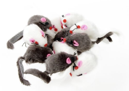 MOZZARELLA Plush Mice - 12pk