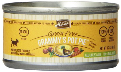 Merrick Classic 3.2-Ounce Small Breed Grammy's Pot Pie Dog Food, 24 Count
