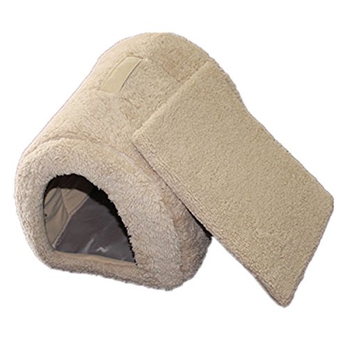 Pesco Comfortable Ger Pet Waterloo Warm Pets House Bed Pet Kennels Pad Mat (Beige) - Image 3
