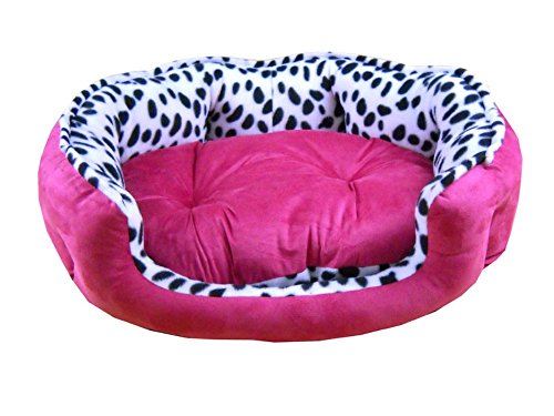 Pet Bed Couch Rose Red - 25 By 19 Inch Dog Beds and Cat Beds