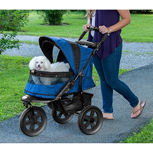 Pet Gear AT3 No-Zip Pet Stroller, Midnight River - Image 5