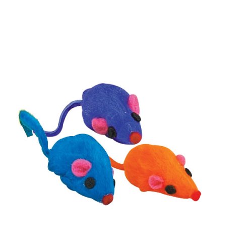 Rainbow Mice - Bag of 12 - Cat Toy