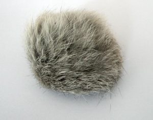 Real Rabbit Fur Pom Pom Cat Toy - 5 Pak - Image 4