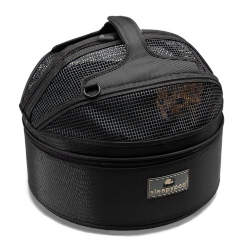 Sleepypod Medium Mobile Pet Bed, Jet Black - Image 3
