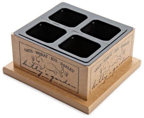 SmartCat 3844 Kitty?s Garden Edible Grass Planter - Image 3