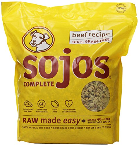 Sojos Complete Beef Dog Food Mix, 8-Pound