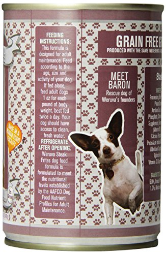 Weruva Dog Food, Steak Frites, 14-Ounce Cans (Pack of 12) - Image 6