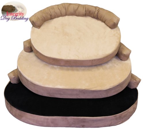 X-Large Orthopedic Memory Foam Joint Relief Bolster Dog Bed - Toffee - Image 3